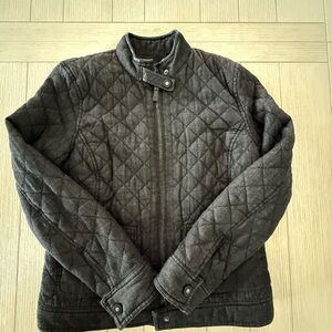 LRL by Ralph Lauren Quilted Black Jacket size 10